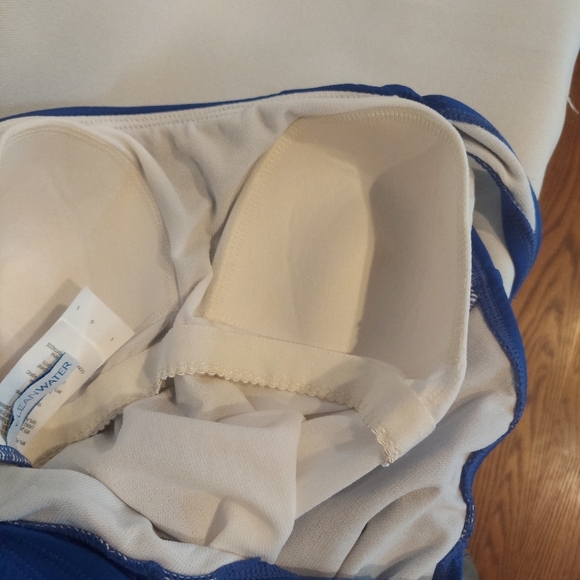 Clean Water Women's Blue One-Piece Swimsuit Size Large NWOT - Picture 5 of 9